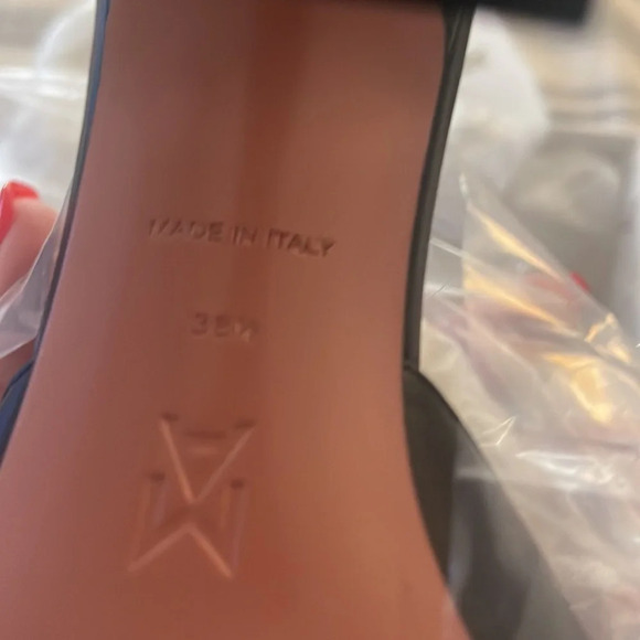 Amina Muaddi Lupita Heels size 38.5 - Picture 12 of 12